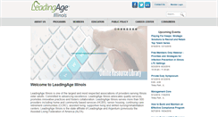 Desktop Screenshot of leadingageil.org